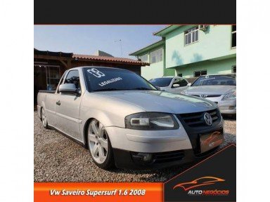 SAVEIRO 1.6 MI SUPER SURF CS 8V FLEX 2P MANUAL G.IV 2008 - CAXIAS DO SUL -  Carros na Serra